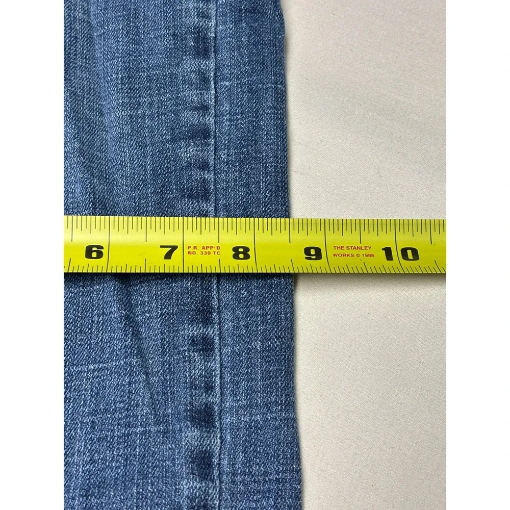 Lucky‎ Brand 221 Straight Mens Jeans 36x28 Medium Wash Blue Stretch Denim